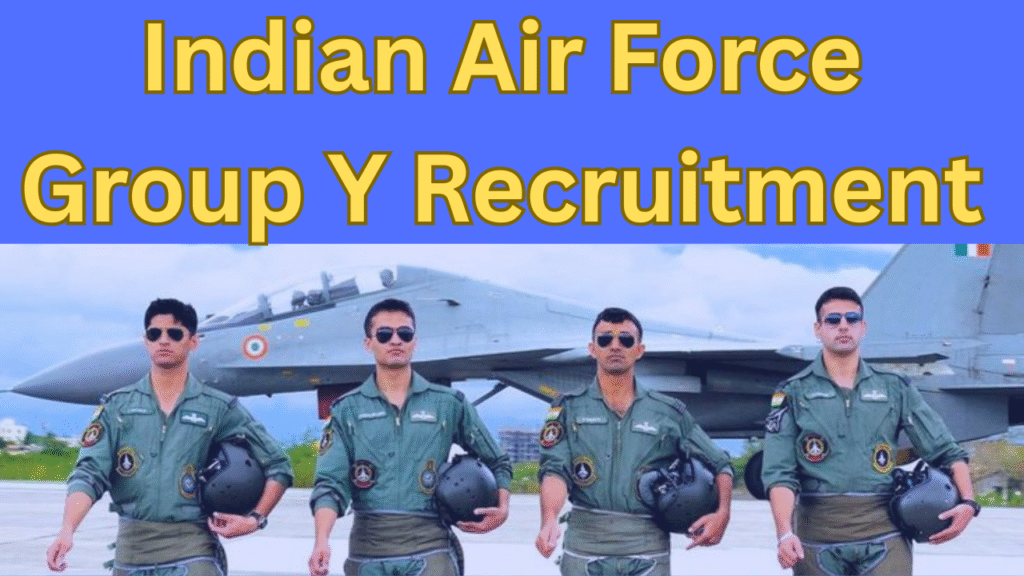 Indian Air Force Group Y Medical Assistant Recruitment 2025